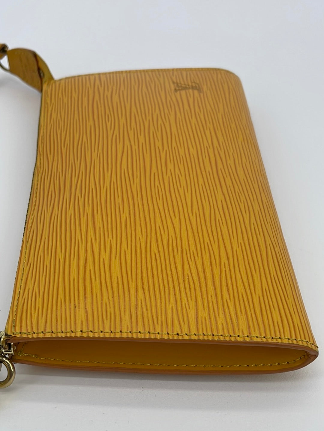 Louis Vuitton, Bags, Vintage Louis Vuitton Yellow Epi Leather Pochette  Clutch Bag