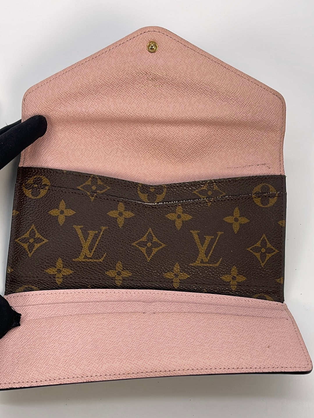 Louis Vuitton Pink Rose Monogram Denim Zippy Wallet Long Zip Around 31 –  Bagriculture