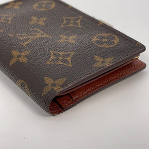 Authenticated Used Louis Vuitton M67579 Unisex Monogram Wallet Beige,Green,Ivory  