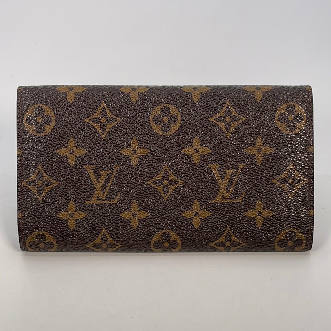 PRELOVED Louis Vuitton Monogram Sarah Wallet TH1915 020123