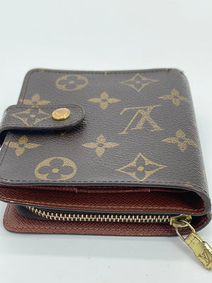 Buy LOUIS VUITTON / Louis Vuitton Compact zip compact wallet folio wallet  monogram M61667/MI0082 [wallet/wallet/wallet/coin] [used] from Japan - Buy  authentic Plus exclusive items from Japan