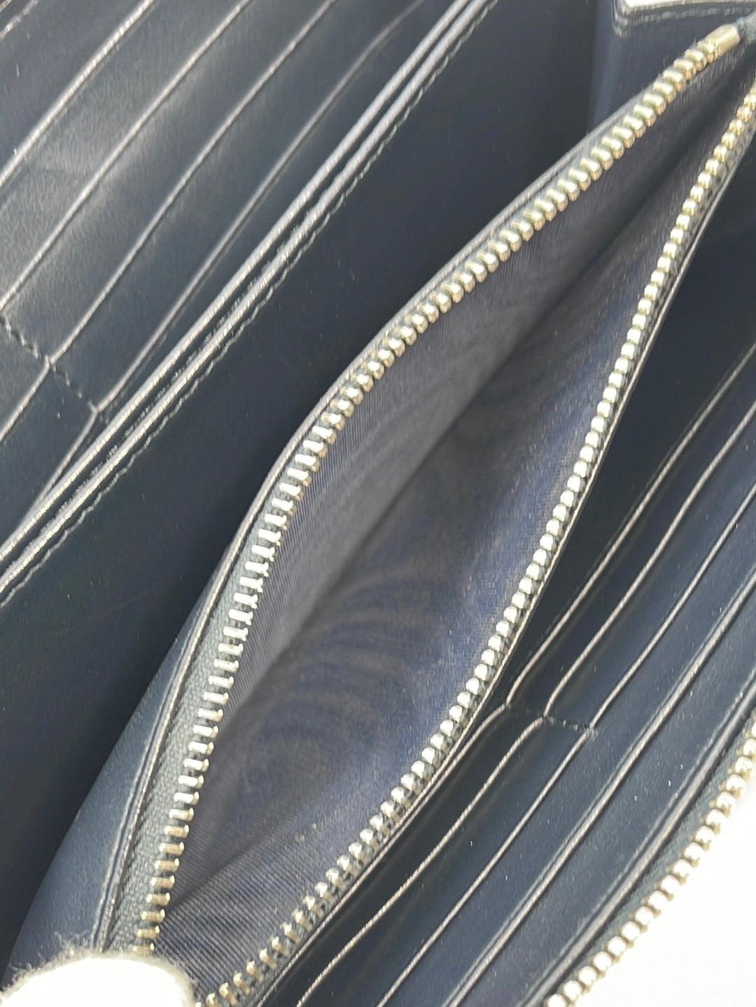 Prada 2000s Saffiano Leather Tri-fold Wallet · INTO
