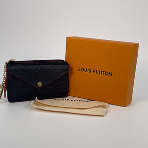 Louis Vuitton Recto Verso Navy Monogram Empreinte Leather