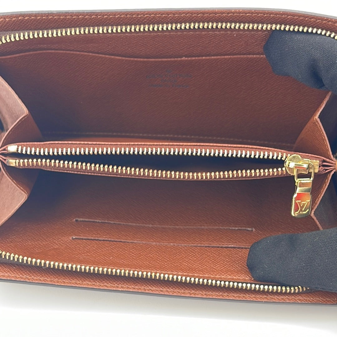 LOUIS VUITTON Classic Vintage Portefeuille Zippy compact wallet