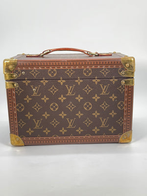 Louis Vuitton boite flacons travel vanity train beauty case - very good