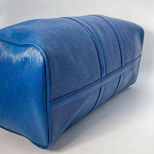 Vintage Louis Vuitton Keepall 55 Blue Epi Leather Duffel Bag VI0993 02 –  KimmieBBags LLC