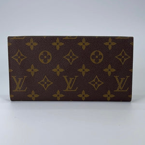 Louis Vuitton Monogram Portefeiulle Sarah Long Bifold Wallet