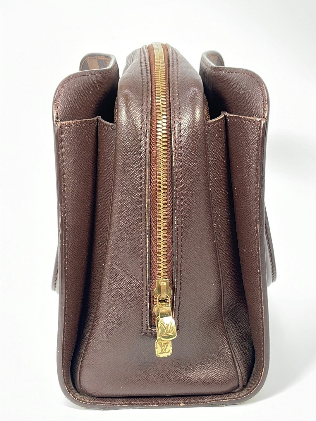 Triana leather handbag Louis Vuitton Brown in Leather - 26902079