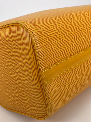 Vintage Louis Vuitton Speedy 25 Yellow Epi Leather Bag SP0956 040123 ** LIVE SALE ** -$200 OFF
