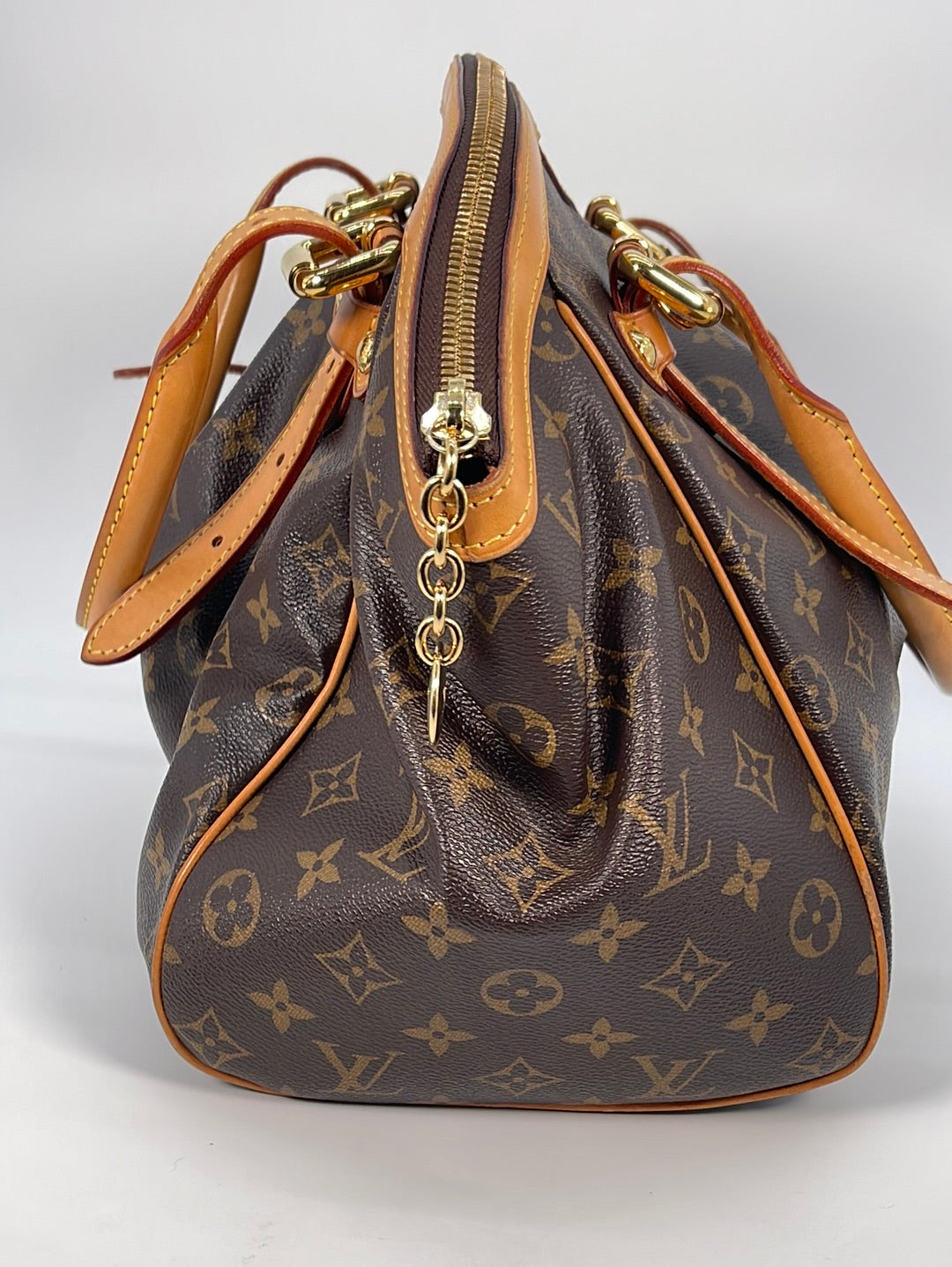 🌸 Louis Vuitton Tivoli GM Monogram Satchel Shoulder Tote (MB0039)+Dust Bag  🌸