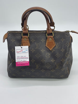 PRELOVED Louis Vuitton Speedy 25 Monogram Bag 891FC 090822