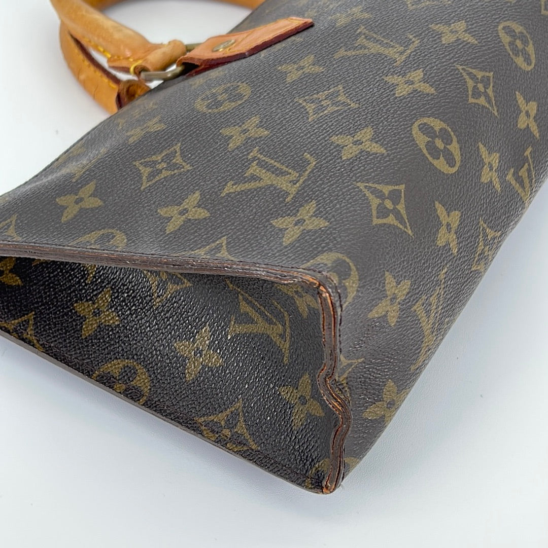 VERIFIED Louis Vuitton Monogram Triangle Sac Bag -  Denmark