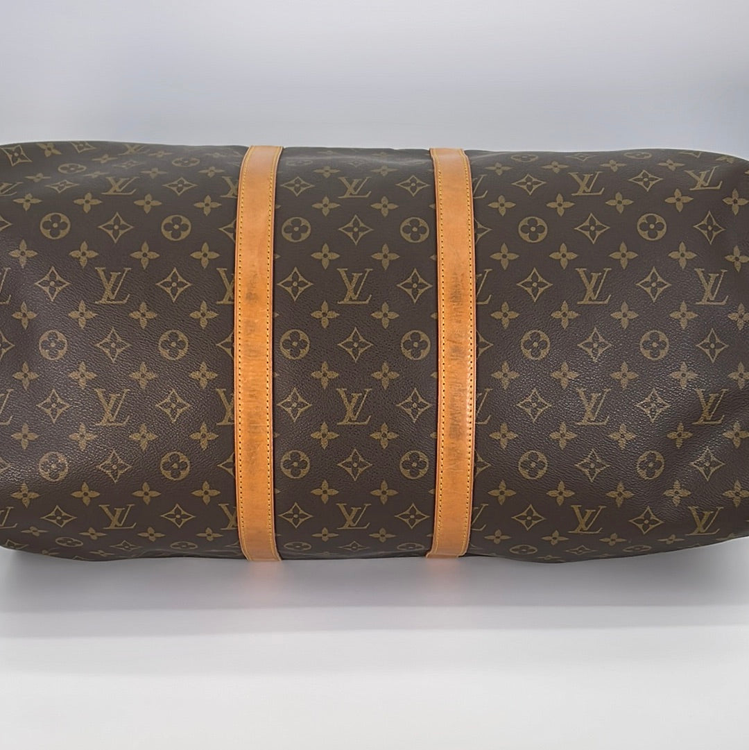 PRELOVED Louis Vuitton Keepall 55 Monogram Duffel Bag VI0923 030723