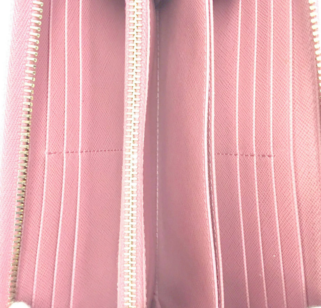 PRELOVED PRADA Saffiano Pink Leather Zip Around Long Wallet 082821 3HBTWMR FLASH SALE