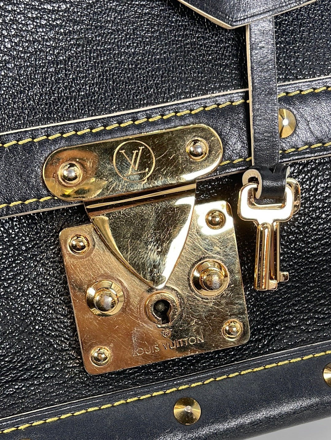 Louis Vuitton Vintage Suhali Lockit - Brown Handle Bags, Handbags -  LOU808261