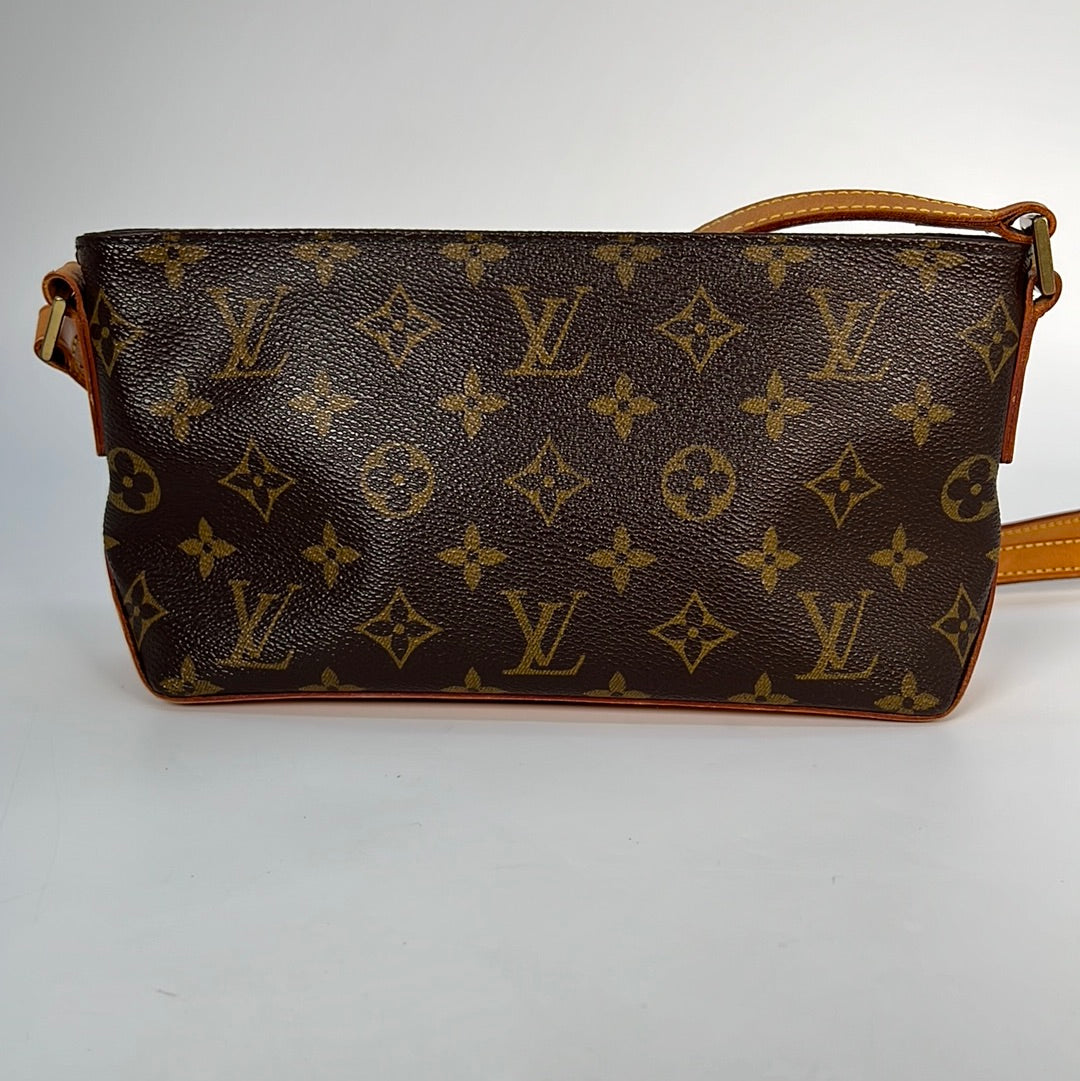 Vintage Louis Vuitton Monogram Canvas Trotter Crossbody Bag SD1011