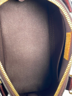PRELOVED Louis Vuitton Amarante Vernis Alma BB Crossbody Bag 82KJH4C 020123