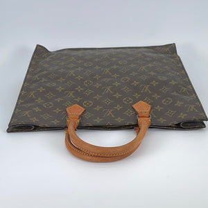 Preloved Louis Vuitton Monogram Sac Plat Tote 862 031123 ** DEAL ***