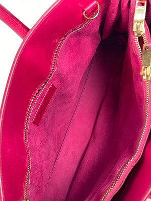 Saint Laurent Toy Loulou Calfskin Leather Crossbody Bag - Pink In  Pink/purple