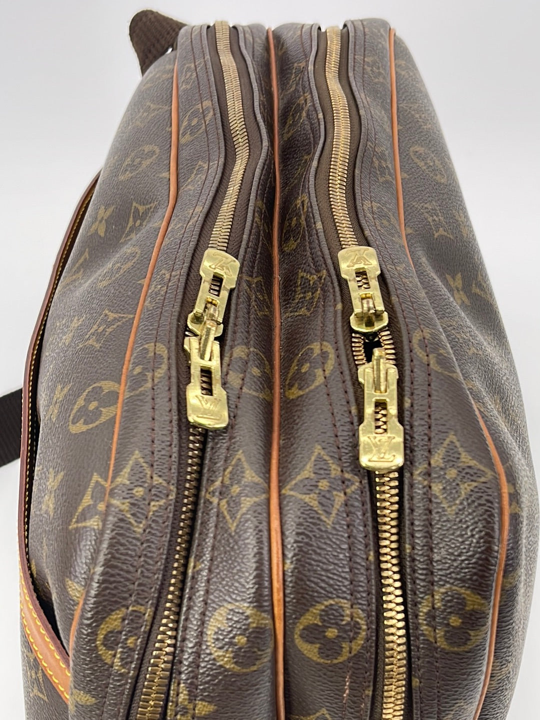 Shop for Louis Vuitton Monogram Canvas Leather Reporter GM Bag - Shipped  from USA