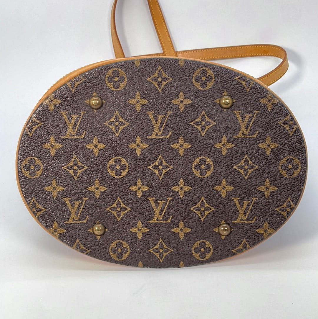 Vintage Louis Vuitton GM Bucket Monogram Bag FL0011 022023