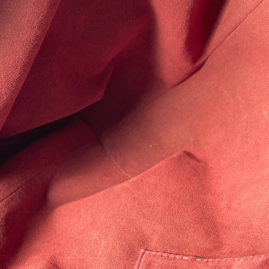 Louis Vuitton Red Monogram Antheia Leather Hobo PM Bag – Bagaholic