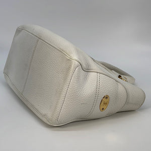 Preloved Celine White Boogie Hand Bag ST00/85 012223