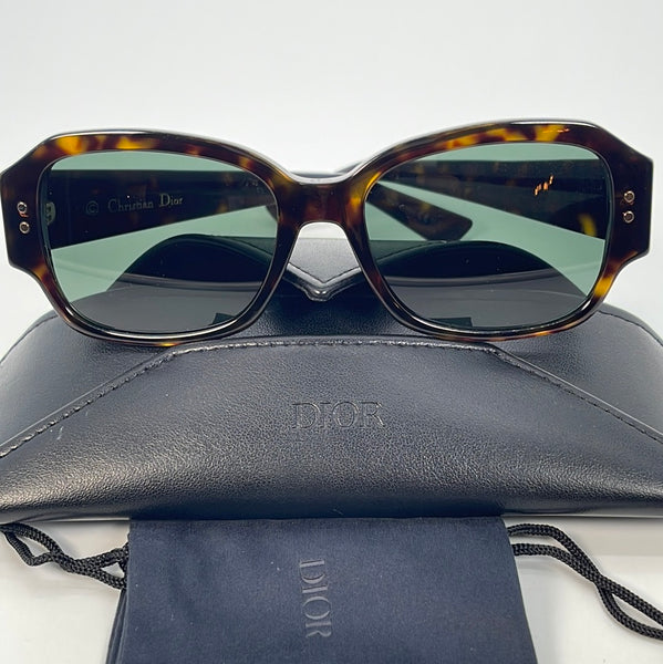 Preloved Lady Dior Studs 5 Sunglasses With Leather Case 288  display picture 3