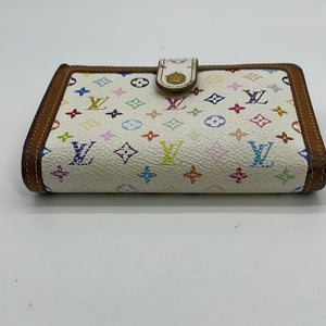 Preloved Louis Vuitton Multicolor French Wallet TH0026 011723