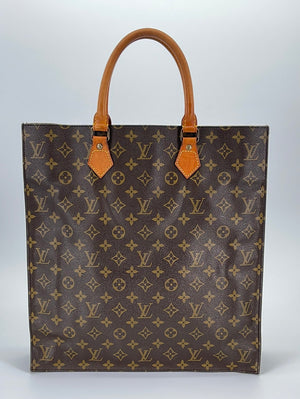 Preloved Louis Vuitton Monogram Sac Plat Tote 862 031123 ** DEAL ***