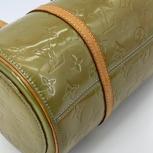 Vintage Louis Vuitton Brown Monogram Vernis Cylinder Bag