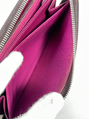 Louis Vuitton Purple Epi Zippy Wallet CA0190 011123