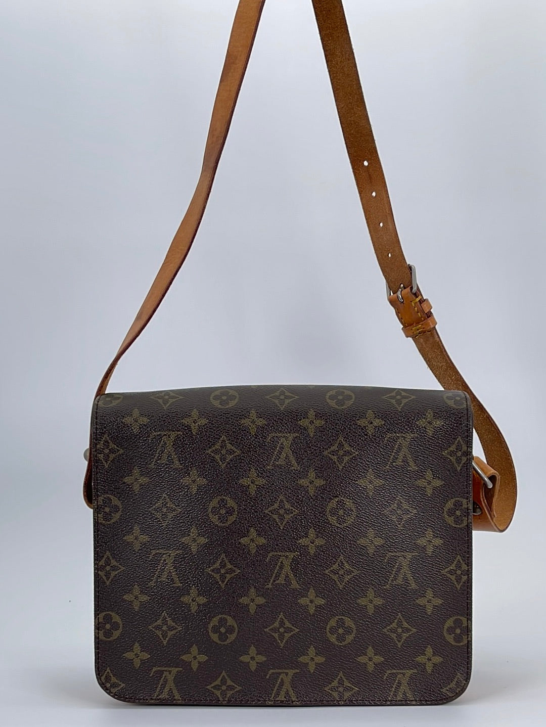 Louis Vuitton Cartouchiere PM Monogram Bag with Dust Bag