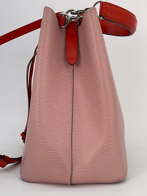 Louis Vuitton Red Epi Neo Noe Crossbody Bag