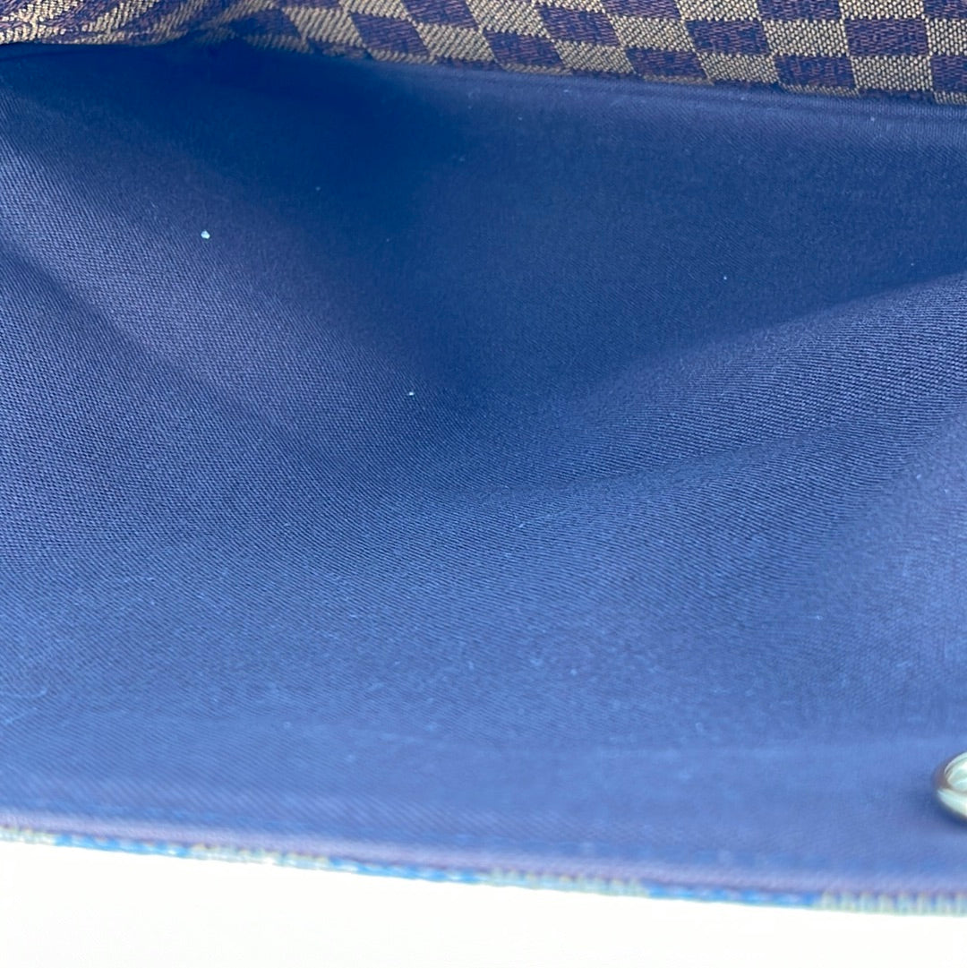 Authenticated Used Louis Vuitton Bag Naviglio Brown Damier Ebene N45255  Shoulder SR0055 LOUIS VUITTON