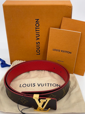 Louis Vuitton LV Initiales Leather Waist Belt