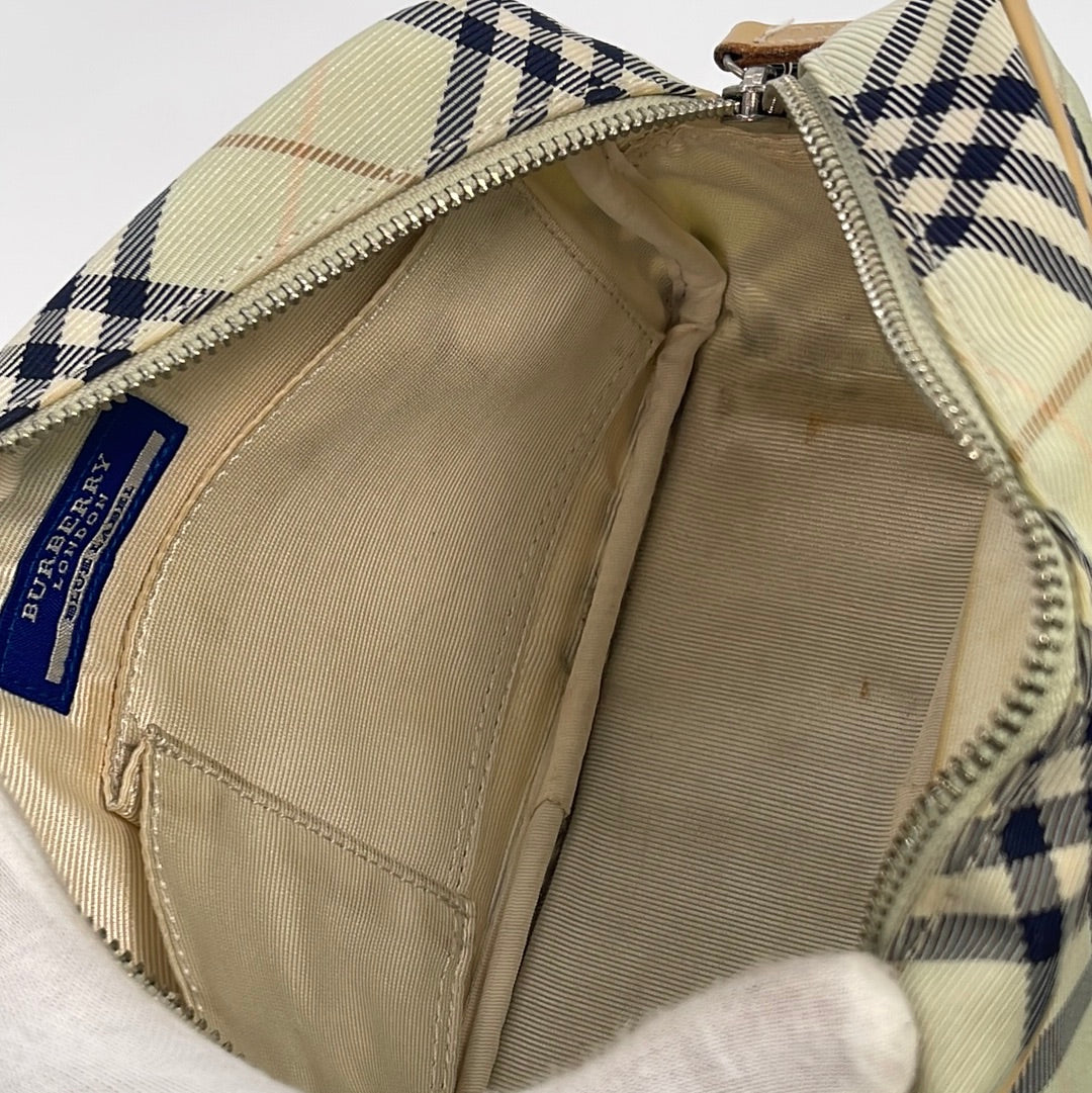 Burberry Women's Sling Check-canvas Shoulder Bag