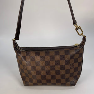 Louis Vuitton Damier Ebene Illovo PM Shoulder Handbag, Louis Vuitton  Handbags