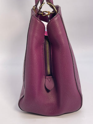 Montaigne MM, Used & Preloved Louis Vuitton Handbag, LXR USA, Purple