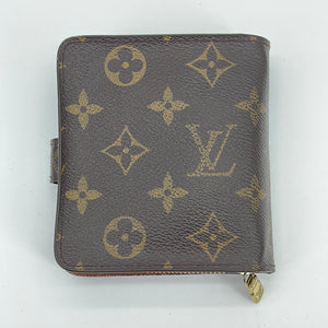Louis Vuitton, Bags, Louis Vuitton Compact Zip Wallet Pm In Brown Damier  Ebene