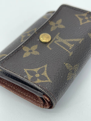 Louis Vuitton 路易威登Brown Monogram Coated Canvas Short Wallet M60930  啡色經典花紋帆布短銀包- 237012858