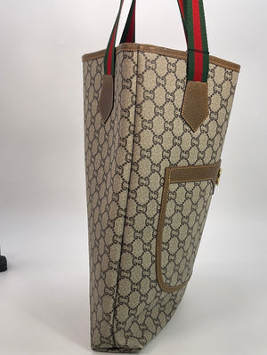 Preloved Gucci GG Plus Sherryline Handbag Tote 372WMRT 121522