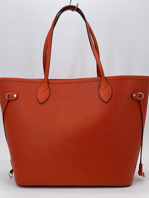 Louis Vuitton Red Epi Leather Neverfull MM Bag Louis Vuitton