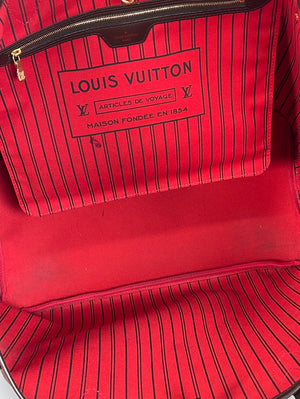 PRELOVED Louis Vuitton Damier Ebene Neverfull GM Tote Bag SD0178 021522