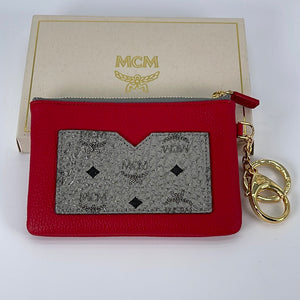 Preloved MCM Red Coin Pouch V2K6RDG 031123 – KimmieBBags LLC