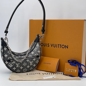 Preloved Louis Vuitton Monogram Denim Loop Bag 3JDJGR4 040223 – KimmieBBags  LLC