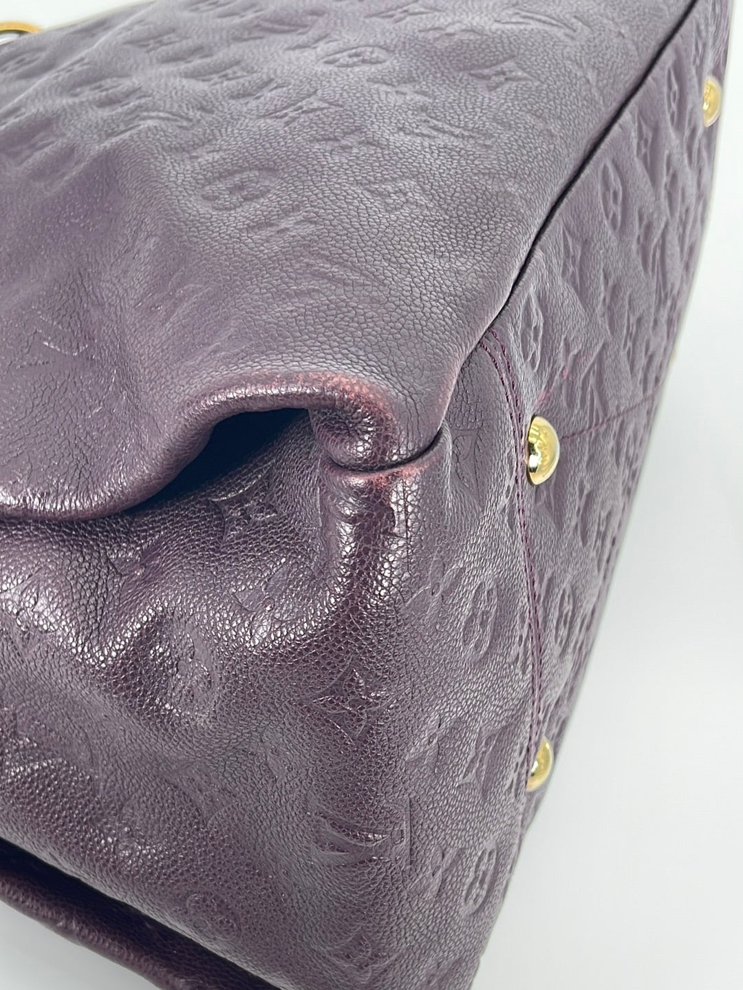PRELOVED Louis Vuitton Montaigne MM Purple Empriente Monogram Leather –  KimmieBBags LLC