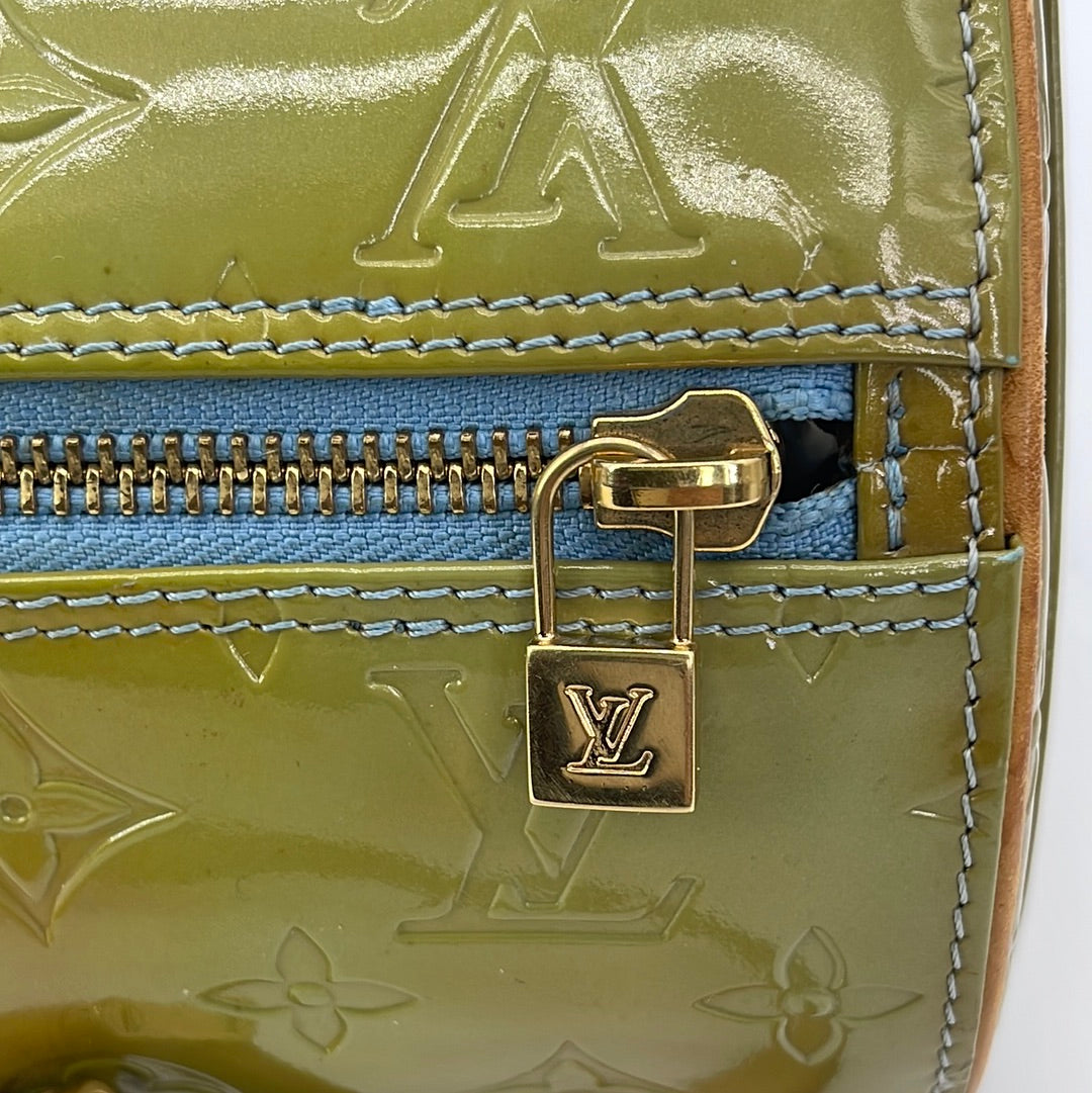 Buy Louis Vuitton Handbag Papillon 30 Red Vernis Leather Vintage Shoulder  Bag A931