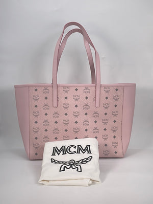 MCM, Bags, Pink Mcm Shoppers Tote Authentic