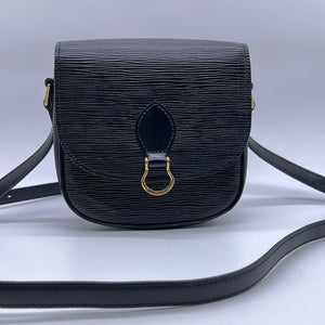 Louis Vuitton Vintage Louis Vuitton Saint Cloud GM Black Epi Leather